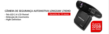 C&acirc;mera Veicular Longsam L700HD